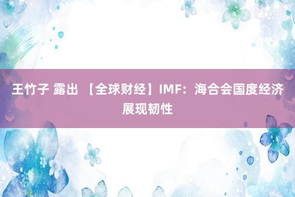 王竹子 露出 【全球财经】IMF：海合会国度经济展现韧性