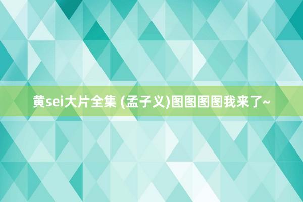 黄sei大片全集 (孟子义)图图图图我来了~